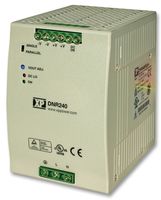 XP POWER - DNR240PS24-ID - AC/DC DIN Rail Power Supply (PSU), ITE, 1 Output, 240 W, 24 VDC, 10 A