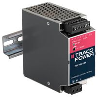 TRACO POWER - TSP 180-124 - AC/DC DIN Rail Power Supply (PSU), ITE, 1 Output, 180 W, 24 VDC, 7.5 A