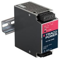 TRACO POWER - TSP 180-124WR - AC/DC DIN Rail Power Supply (PSU), ITE, 1 Output, 180 W, 24 VDC, 7.5 A