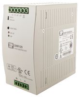 XP POWER - DNR120AS24-I - AC/DC DIN Rail Power Supply (PSU), ITE, 1 Output, 120 W, 24 VDC, 5 A