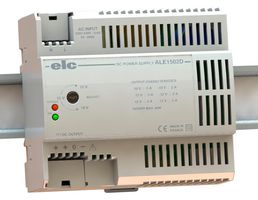 ELC - ALE1502D - AC/DC DIN Rail Power Supply (PSU), Laboratory Equipment, 4 Output, 60 W, 15 V, 2 A, -15 V