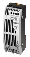 PHOENIX CONTACT - STEP-PS/1AC/24DC/0,75FL (FLAT) - AC/DC DIN Rail Power Supply (PSU), ITE, 1 Output, 18 W, 24 VDC, 750 mA