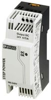 PHOENIX CONTACT - STEP-PS/1AC/24DC/0.75 - AC/DC DIN Rail Power Supply (PSU), ITE, 1 Output, 33.6 W, 24 VDC, 750 mA