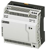 PHOENIX CONTACT - STEP-PS/1AC/48DC/2 - AC/DC DIN Rail Power Supply (PSU), ITE, 1 Output, 96 W, 48 VDC, 2 A