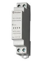 FINDER - 78.12.1.230.2400 - AC/DC DIN Rail Power Supply (PSU), Switch Mode, ITE, 1 Output, 12 W, 24 VDC, 500 mA