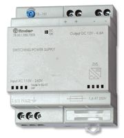 FINDER - 78.50.1.230.1203 - AC/DC DIN Rail Power Supply (PSU), Switch Mode, ITE, 1 Output, 50 W, 12 VDC, 4.2 A