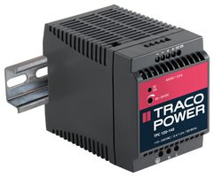 TRACO POWER - TPC 120-112 - AC/DC DIN Rail Power Supply (PSU), ITE, 1 Output, 96 W, 12 VDC, 8 A