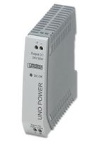 PHOENIX CONTACT - UNO-PS/1AC/24DC/30W - AC/DC DIN Rail Power Supply (PSU), ITE, 1 Output, 30 W, 24 VDC, 1.25 A