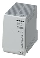 PHOENIX CONTACT - UNO-PS/1AC/24DC/100W - AC/DC DIN Rail Power Supply (PSU), ITE, 1 Output, 100 W, 24 VDC, 4.2 A