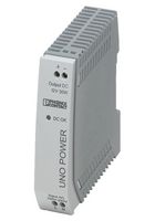PHOENIX CONTACT - UNO-PS/1AC/12DC/30W - AC/DC DIN Rail Power Supply (PSU), ITE, 1 Output, 30 W, 12 VDC, 2.5 A