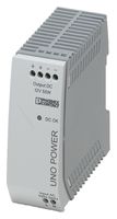 PHOENIX CONTACT - UNO-PS/1AC/12DC/55W - AC/DC DIN Rail Power Supply (PSU), ITE, 1 Output, 55 W, 12 VDC, 4.6 A
