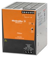 WEIDMULLER - 1469510000 - AC/DC DIN Rail Power Supply (PSU), ITE, 1 Output, 480 W, 24 VDC, 20 A