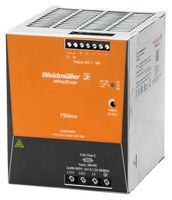 WEIDMULLER - 1469550000 - AC/DC DIN Rail Power Supply (PSU), ITE, 1 Output, 480 W, 24 VDC, 20 A