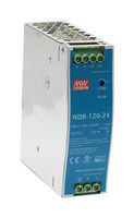 MEAN WELL - NDR-120-12 - AC/DC DIN Rail Power Supply (PSU), ITE, 1 Output, 120 W, 12 VDC, 10 A
