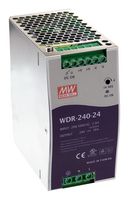 MEAN WELL - WDR-240-48 - AC/DC DIN Rail Power Supply (PSU), ITE, 1 Output, 240 W, 48 VDC, 5 A