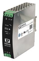 XP POWER - DSR120PS24 - AC/DC DIN Rail Power Supply (PSU), ITE, 1 Output, 120 W, 24 VDC, 5 A