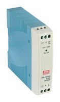 MEAN WELL - MDR-10-24 - AC/DC DIN Rail Power Supply (PSU), ITE, 1 Output, 10 W, 24 VDC, 420 mA