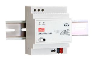 MEAN WELL - KNX-40E-1280 - AC/DC DIN Rail Power Supply (PSU), ITE, 1 Output, 38.4 W, 30 VDC, 1.28 A