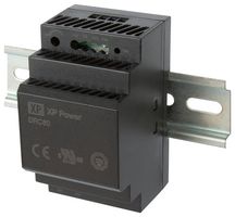 XP POWER - DRC60US24 - AC/DC DIN Rail Power Supply (PSU), ITE, 1 Output, 60 W, 24 VDC, 2.5 A