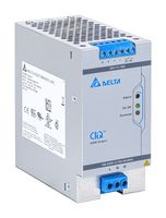 DELTA ELECTRONICS / POWER - DRM-24V240W1PN - AC/DC DIN Rail Power Supply (PSU), ITE, 1 Output, 240 W, 24 VDC, 10 A