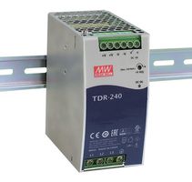 MEAN WELL - TDR-240-48 - AC/DC DIN Rail Power Supply (PSU), Laboratory Equipment, 1 Output, 240 W, 48 VDC, 5 A