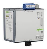WAGO - 2787-2448 - AC/DC DIN Rail Power Supply (PSU), ITE & Hazardous Locations, 1 Output, 960 W, 24 VDC, 40 A