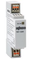 WAGO - 787-1200 - AC/DC DIN Rail Power Supply (PSU), 1 Output, 12 W, 24 VDC, 500 mA