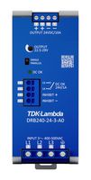 TDK-LAMBDA - DRB240-24-3-A0 - AC/DC DIN Rail Power Supply (PSU), 3-phase, ITE & Laboratory Equipment, 1 Output, 240 W, 24 VDC