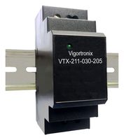 VIGORTRONIX - VTX-211-030-224 - AC/DC DIN Rail Power Supply (PSU), ITE, 1 Output, 36 W, 24 VDC, 1.5 A