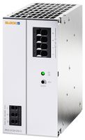 BLOCK - PCC-0124-200-2 - AC/DC DIN Rail Power Supply (PSU), 23V to 28.5V, 1 Output, 480 W, 24 VDC, 20 A