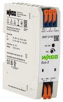 WAGO - 2687-2142 - AC/DC DIN Rail Power Supply (PSU), Laboratory Equipment, 1 Output, 30 W, 24 V, 1.25 A