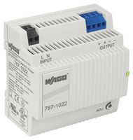 WAGO - 787-1022 - AC/DC DIN Rail Power Supply (PSU), ITE & Laboratory Equipment, 1 Output, 96 W, 24 V, 4 A