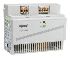 WAGO - 787-1216 - AC/DC DIN Rail Power Supply (PSU), ITE & Household, 1 Output, 100 W, 24 V, 4.2 A