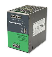 MULTICOMP PRO - MPITF480-26B36 - AC/DC DIN Rail Power Supply (PSU), 3 Phase, ITE, Industrial & Laboratory Equipment, 1 Output, 480 W