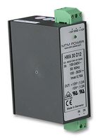 MTM POWER - HMA 30 D 12 - AC/DC DIN Rail Power Supply (PSU), ITE, 2 Output, 30 W, 12 VDC, 1.2 A, 12 VDC