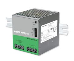 MULTICOMP PRO - MPITF960-26B24 - AC/DC DIN Rail Power Supply, 3-phase, ITE, Industrial & Laboratory Equipment, 1 Output, 960 W, 24 V