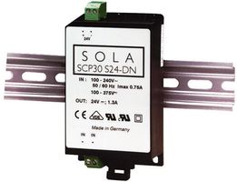 SOLAHD - SCP30T515-UDN - AC-DC CONVERTER, DIN RAIL, 3 O/P, 30W, 5